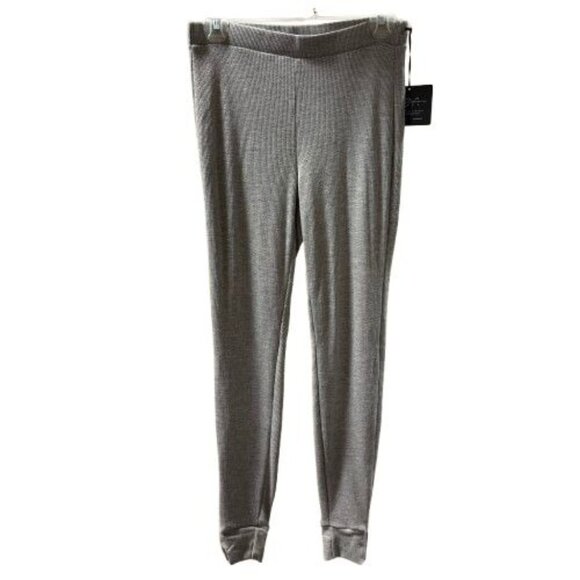 DYI Women's Waffle Jogger Pants Heather Grey Size Small - Picture 2 of 9
